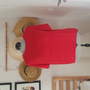 Plus Size 3x Red Ralph Lauren Boxy Swing Top